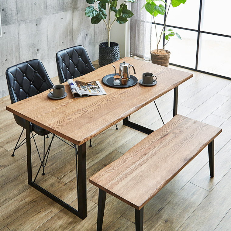 楽天市場】ダイニングベンチ 木製 ベンチチェア 長椅子 2人 115cm 玄関