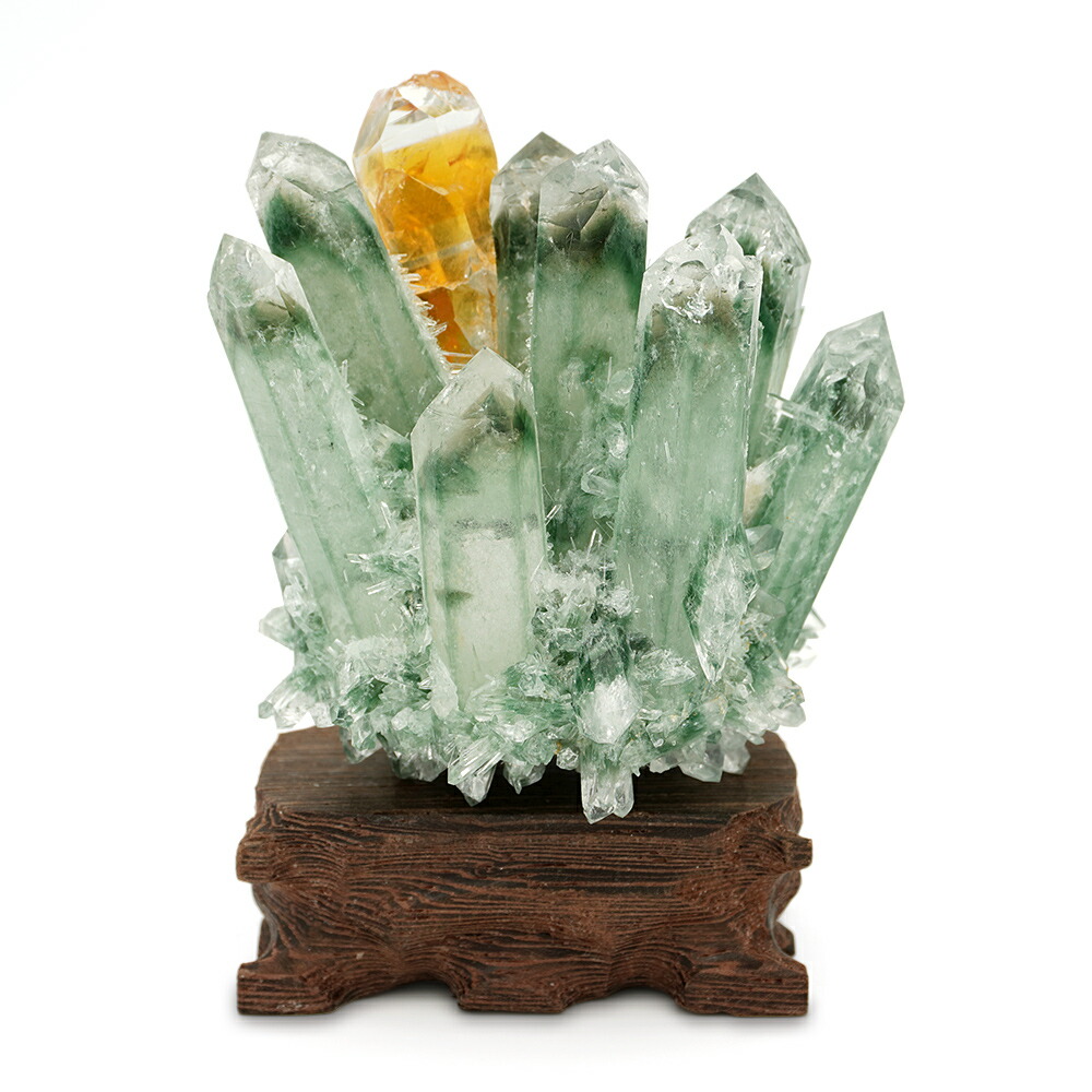楽天市場】天然石 グリーン 水晶 インテリア 浄化 オブジェ 風水