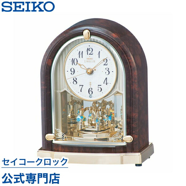楽天市場】SEIKO ギフト包装無料 セイコークロック エムブレム EMBLEM