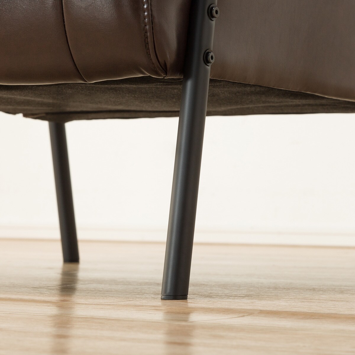 楽天市場】1人掛け 合皮ソファ (Nシールド ステイン2KD DBR) ニトリ