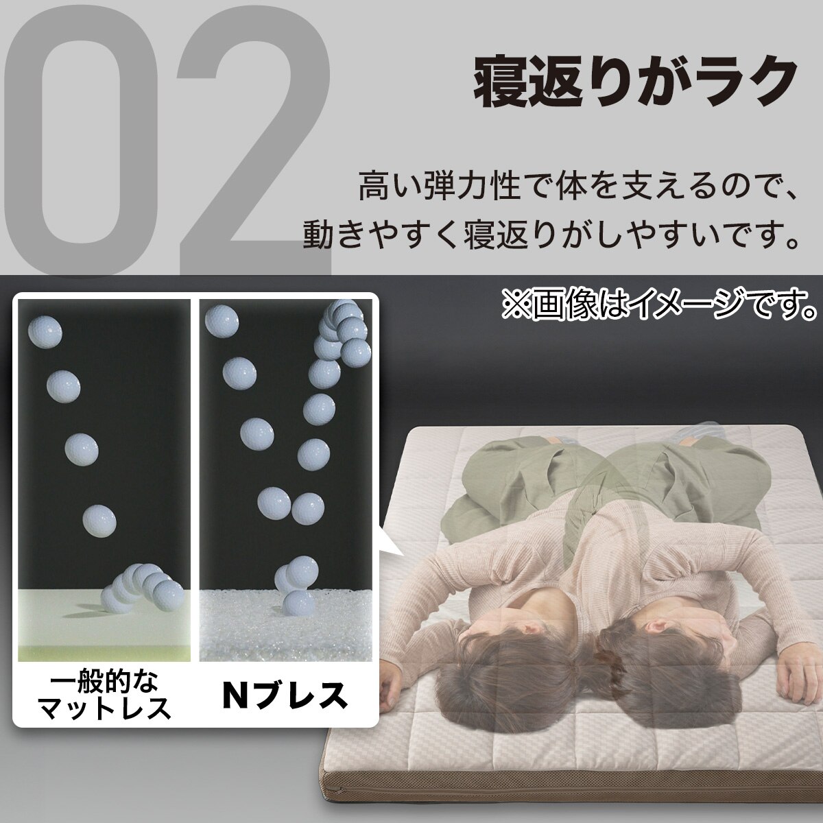 楽天市場】通気性の良い敷布団 (Nブレス プラスエア) マットレス