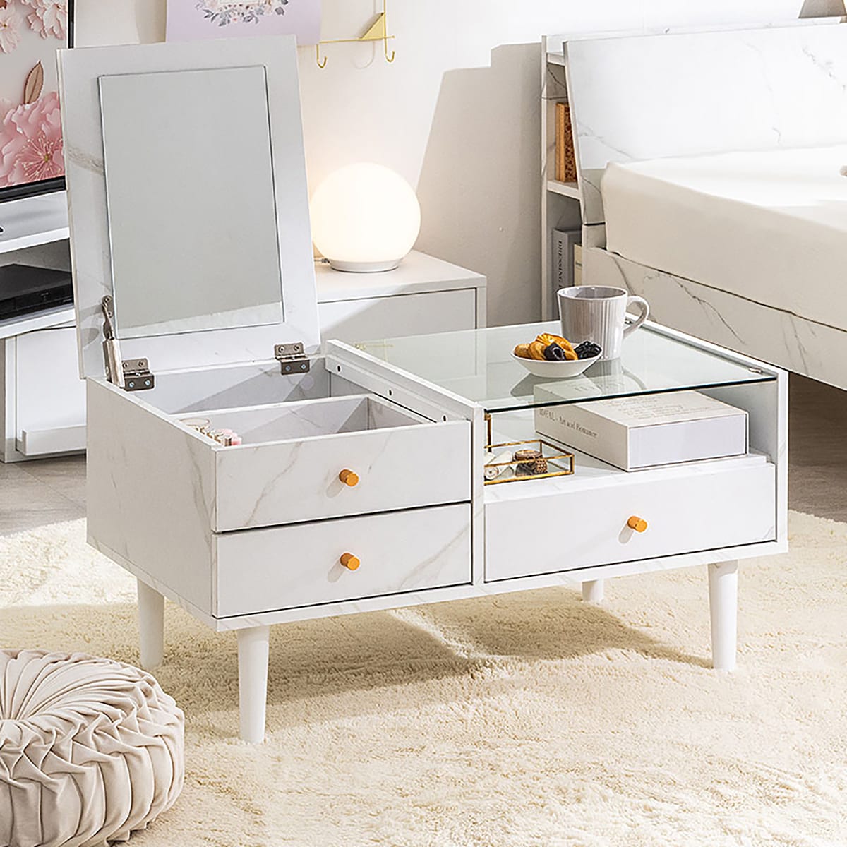 楽天市場】ドレッサーテーブル(80 MCL) デコホーム ニトリ【メーカー