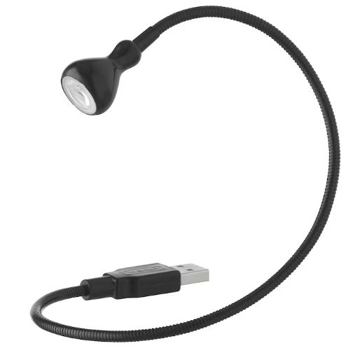 楽天市場】IKEAイケア JANSJÖ ヤンショー LED USB ランプ, ブラック