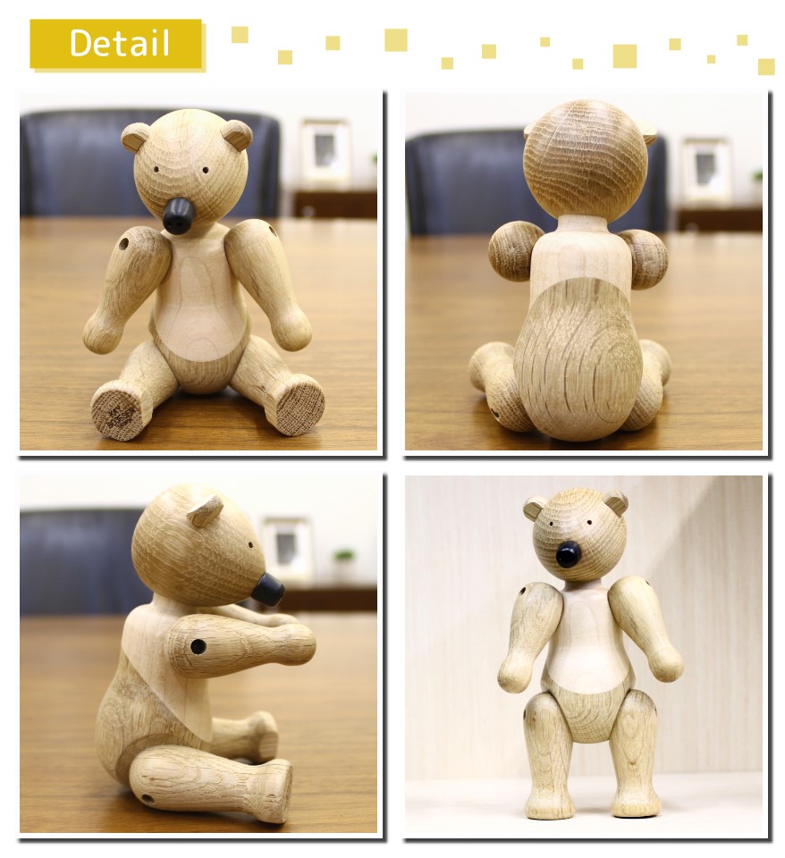 楽天市場】カイ・ボイスン デンマーク クマ 北欧 置物 木製 オブジェ