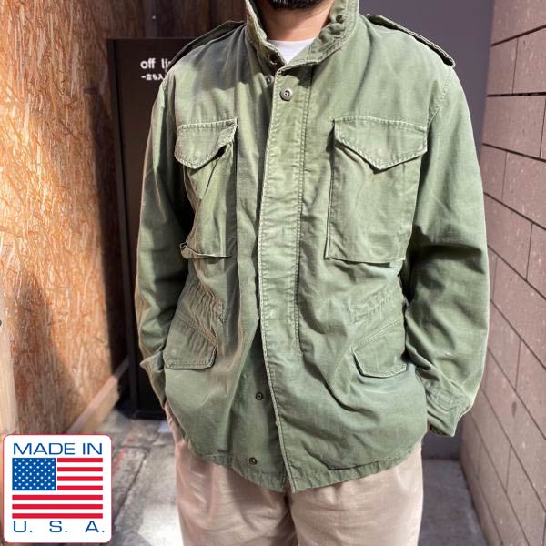 楽天市場】70s-80s 実物 M65 米軍 M-65 3rd フィールド ジャケット M-R