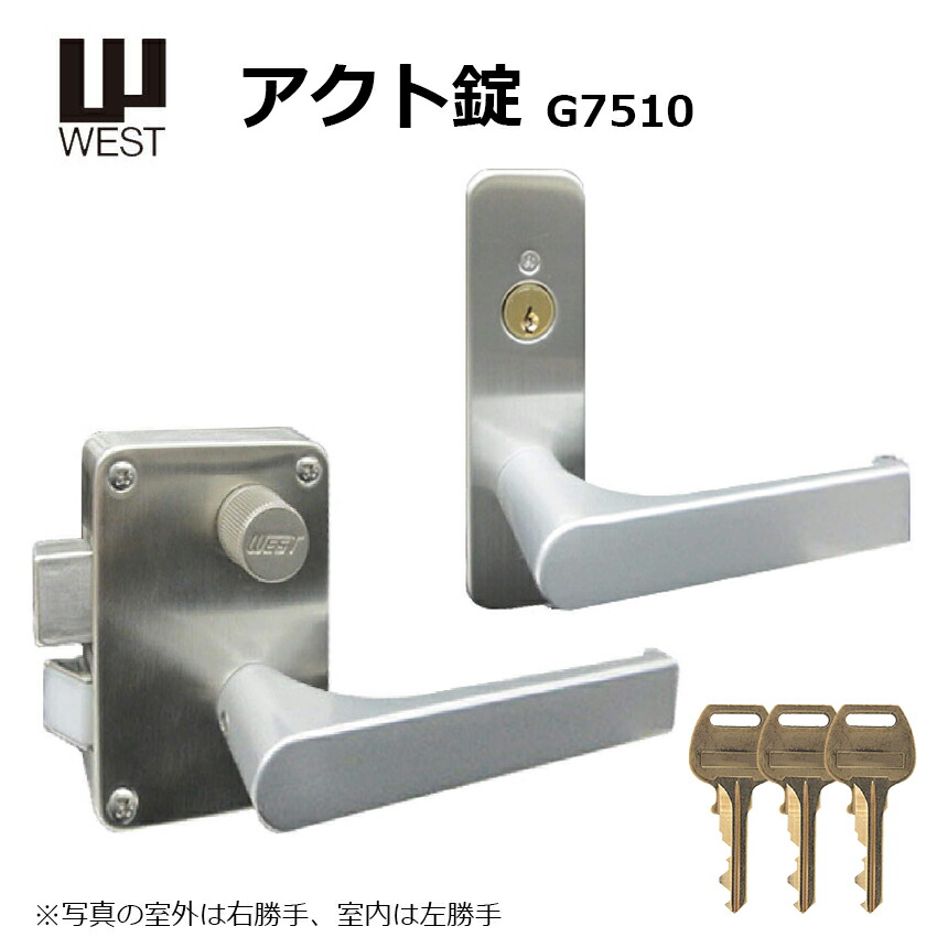 楽天市場】WEST ウエスト 玄関ドア 鍵 交換 自分で DIY ピンシリンダー
