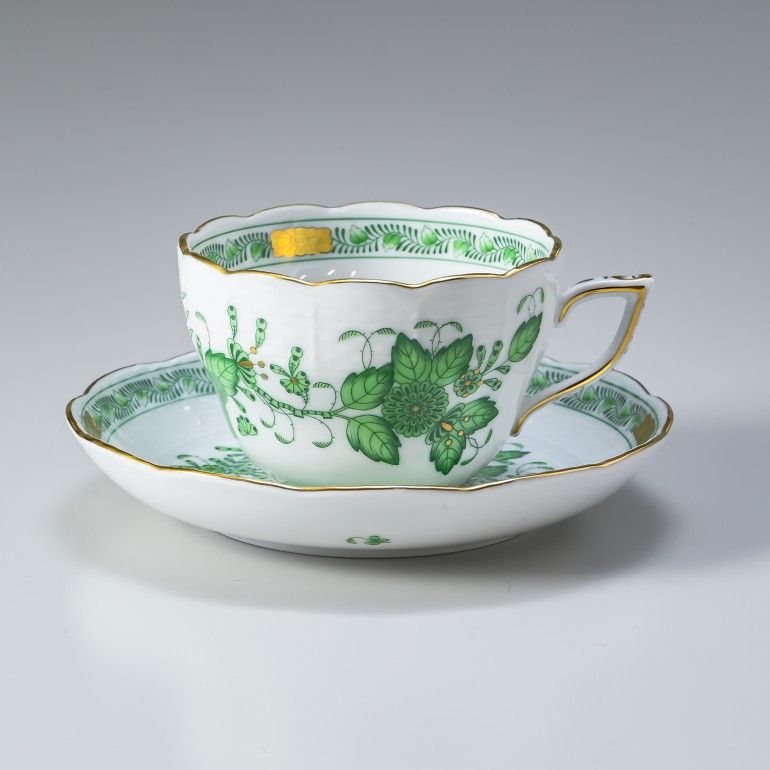 楽天市場】ヘレンド ティーカップ&ソーサー インドの華 洋食器 200ml