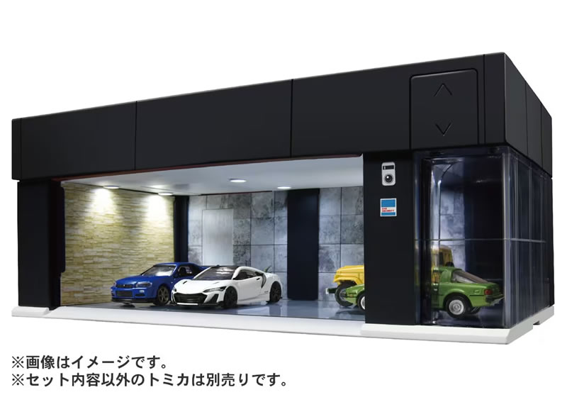 楽天市場】トミカプレミアム tomica GARAGE PREMIUM BLACK Edition