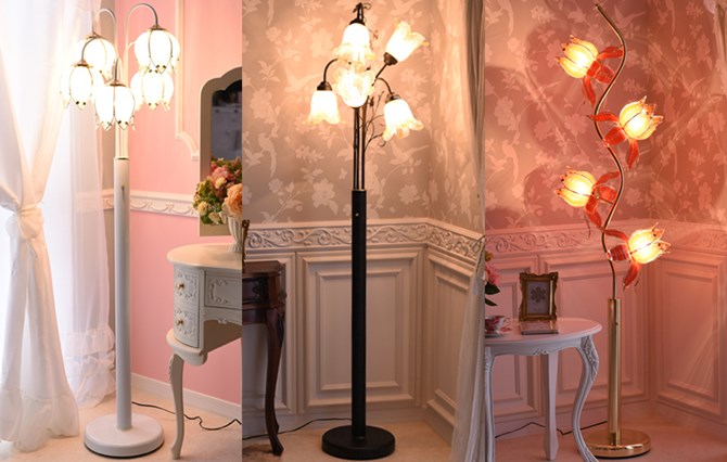 楽天市場】【新生活フェア_2/28まで！】 フロアスタンドライト 5灯 調