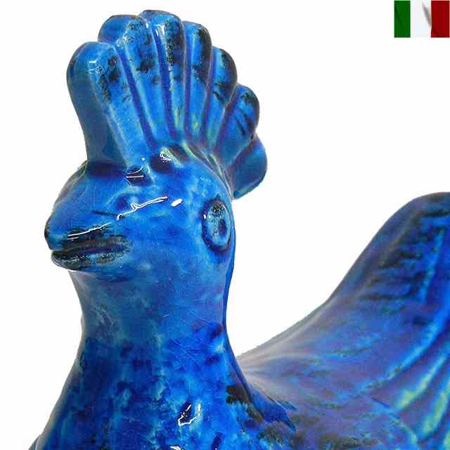 楽天市場】ビトッシ 置物 鳥 bitossi リミニブルー イタリア