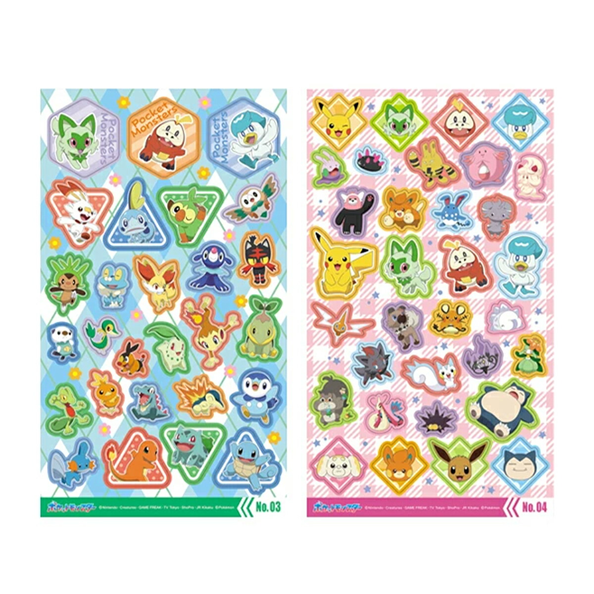 楽天市場】ポケモンシール キラッとシール 24枚入 ポケモン シール