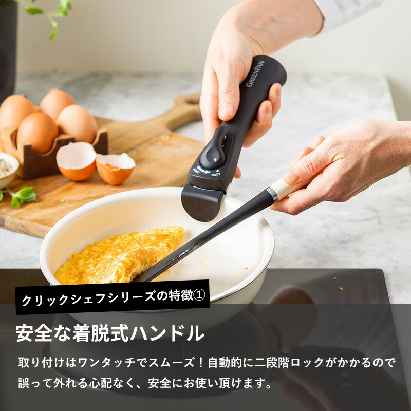 楽天市場】お買物マラソン/ グリーンパン 《 クリックシェフ 8点セット