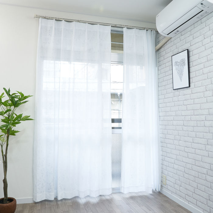 楽天市場】レースカーテン 丈188の通販