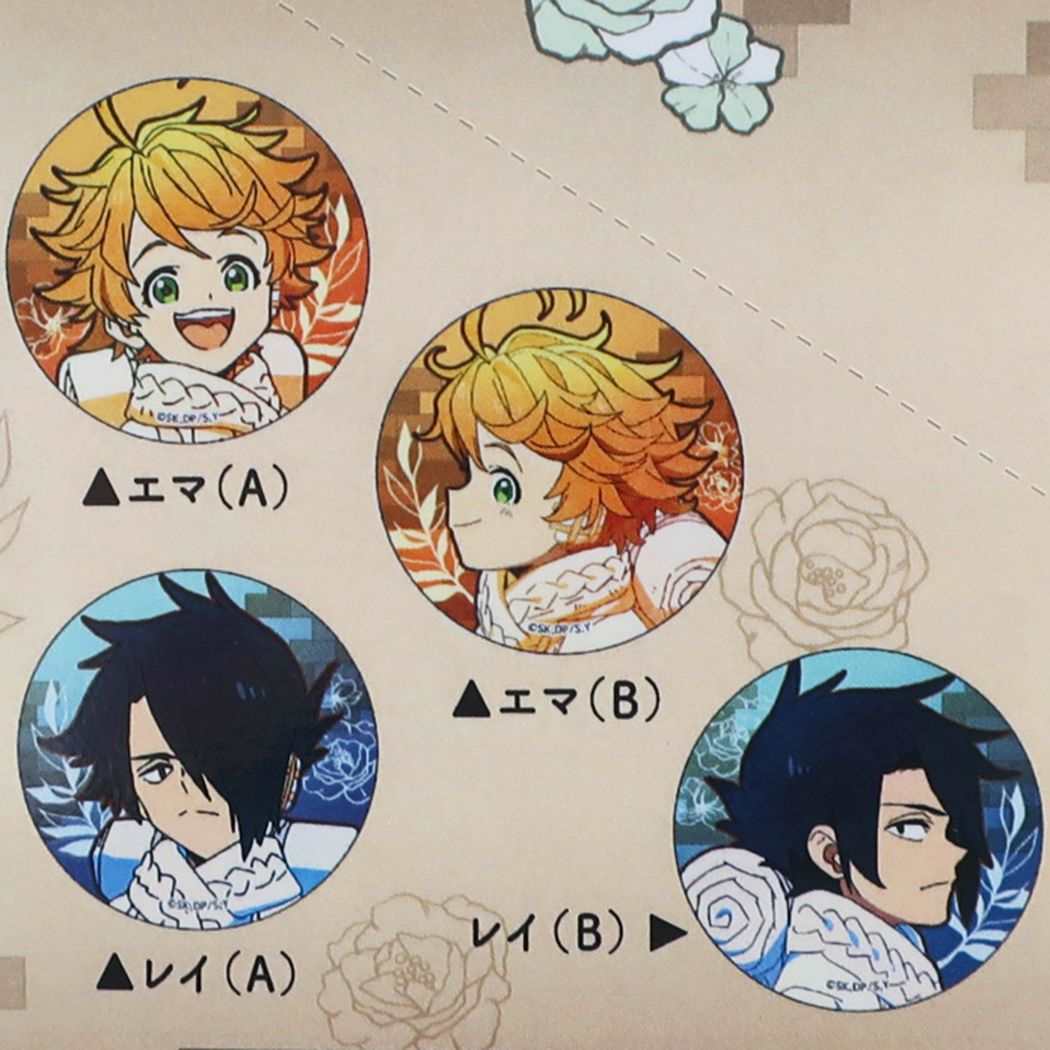 楽天市場】【ポイント10倍 & クーポン！】約束のネバーランド 缶バッジ