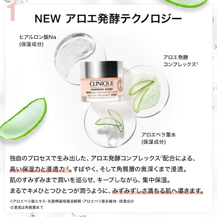 楽天市場】クリニーク モイスチャー サージ ジェルクリーム 100H(50mL