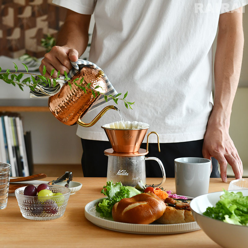 楽天市場】カリタ Cuケトル 600 コーヒーポット 銅 600mL Kalita