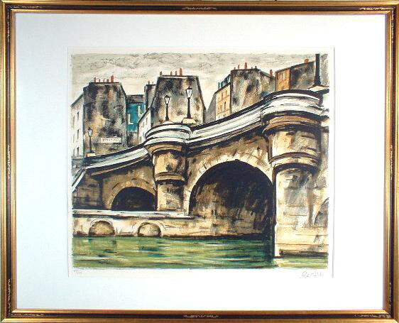 楽天市場】荻須高徳 リトグラフ ル・ポンヌフ 1985 : ギャラリー