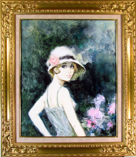 楽天市場】ベルナール シャロワ フローラ 油彩12号 : ギャラリー