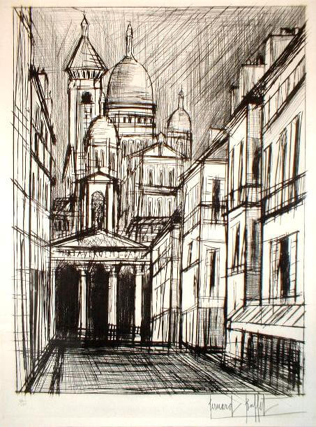 楽天市場】ベルナール ビュッフェ ドライポイント 1968