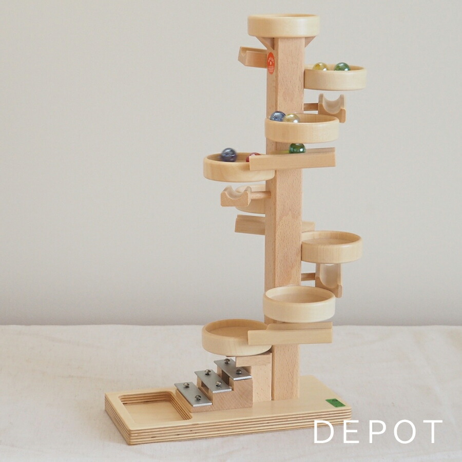 楽天市場】BECK社 トレイクーゲルタワー ナチュラル 木のおもちゃ 玉