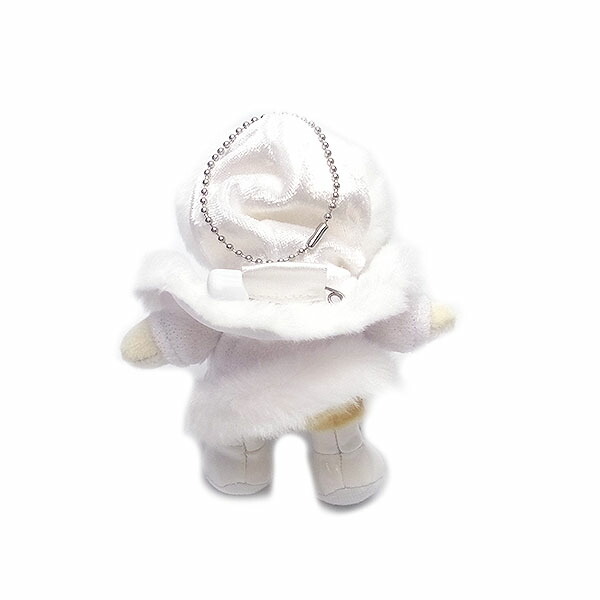 楽天市場】クッキー ぬいぐるみバッジ もふもふなフードをかぶった