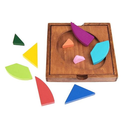 楽天市場】おもちゃ 知育玩具 インテリジェンス タングラム お好み2