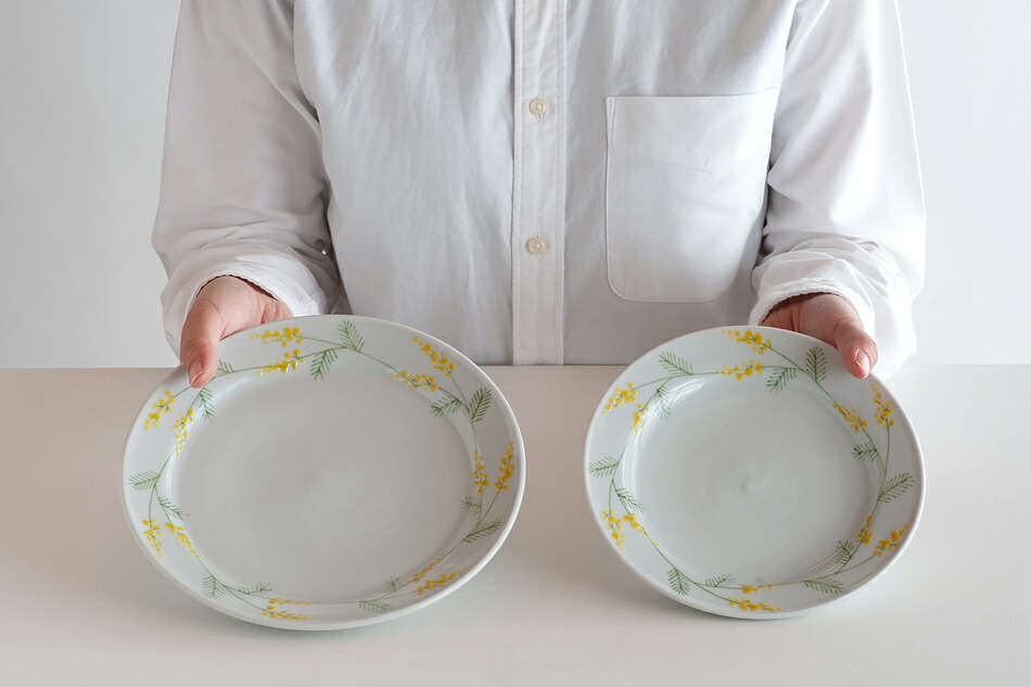 楽天市場】ミモザ 6寸皿・7寸皿（徳永遊心） : free design（フリー