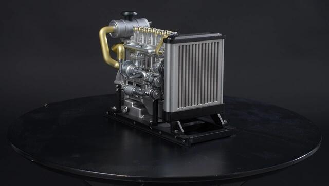 楽天市場】4気筒 ミニディーゼルエンジン組立キット 【 DM115 】 模型