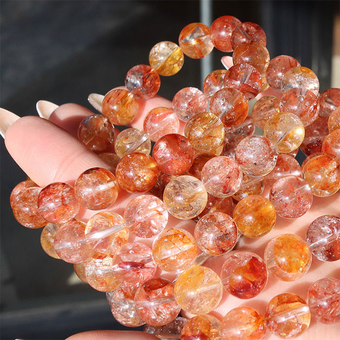 楽天市場】錦鯉ライモナイトインクォーツ オーロラクォーツ