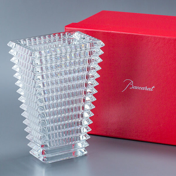 楽天市場】バカラ Baccarat アイ ベース 花瓶 スクウェア Sサイズ