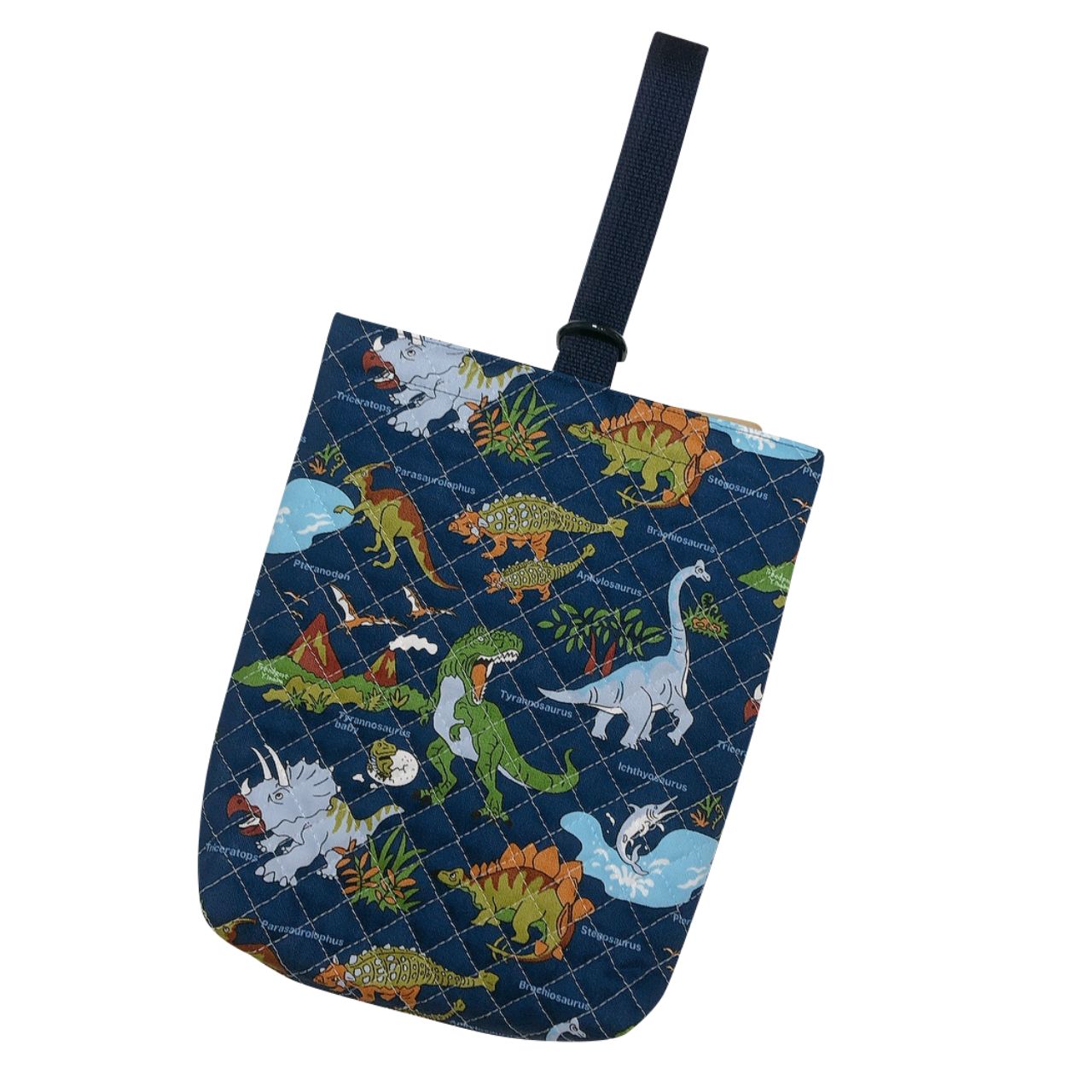 楽天市場】シューズバッグ 恐竜 ワールド ネイビー 男の子 上履き入れ