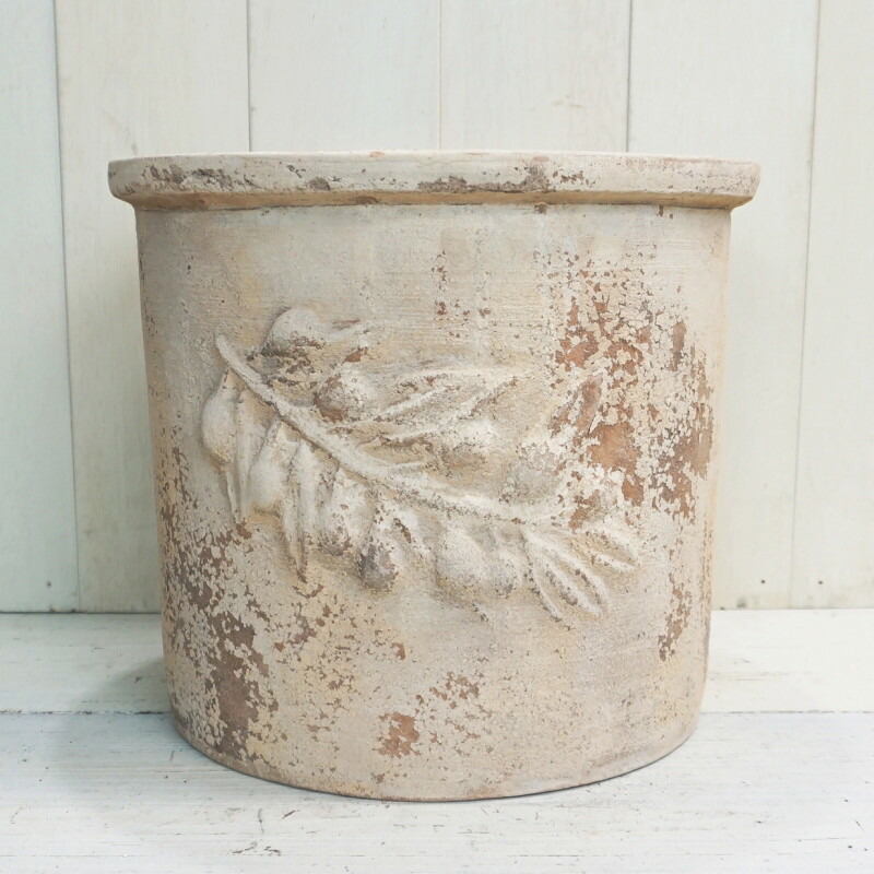 楽天市場】植木鉢 おしゃれ テラコッタ オリーブ ラウンドアンティコ(3