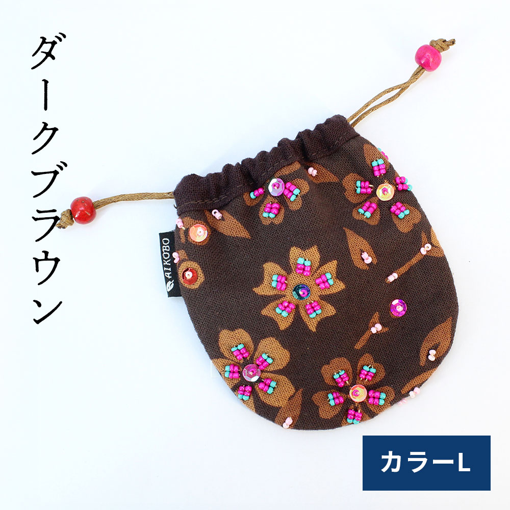 楽天市場】プレゼント 母 祖母 ビーズ刺繍巾着 Sサイズ (220S) シニア