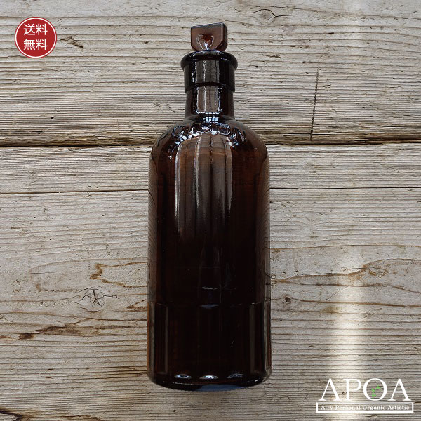 楽天市場】アンティーク ポイズンボトル 薬瓶 イギリス製 アンバー