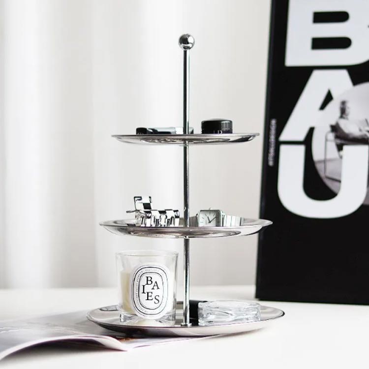 楽天市場】ケーキスタンド 2段 3段 ケーキトレー ケーキプレート