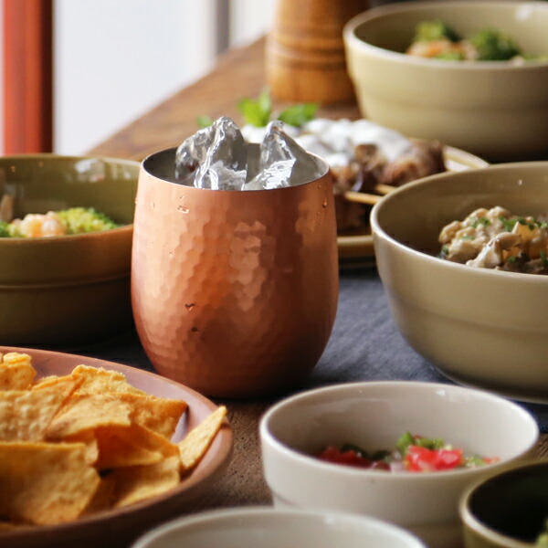 楽天市場】アサヒ 食楽工房 銅 ロックカップ 340ml 純銅 ロックグラス