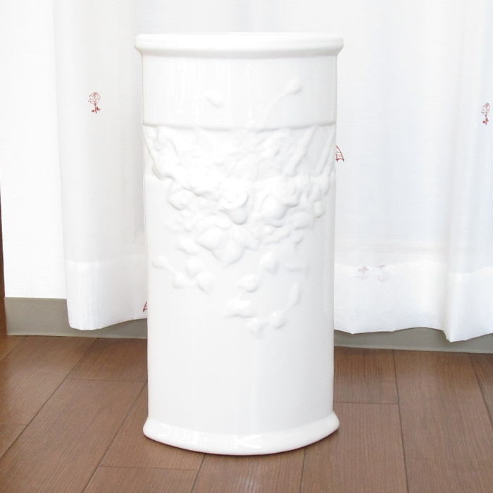 楽天市場】傘立て(かさたて) 陶器 ポルトガル コーナー用 ホワイト