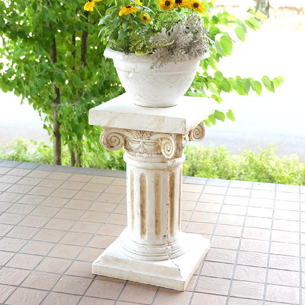 楽天市場】ガーデンコラム ガーデニング 置物 オブジェ おしゃれ 支柱