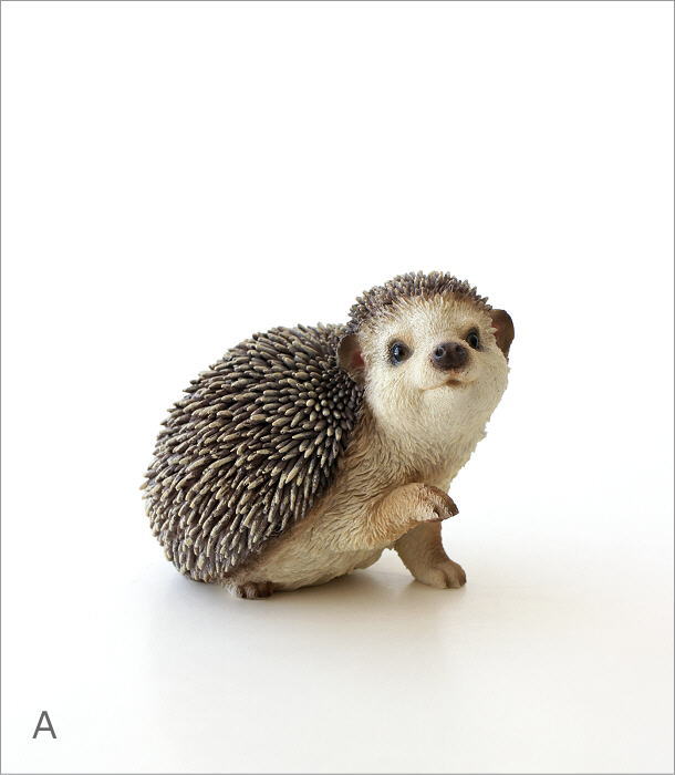 楽天市場】ハリネズミ 置物 オブジェ グッズ 雑貨 かわいい 可愛い