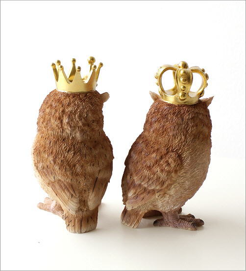 楽天市場】ふくろう 置物 オブジェ おしゃれ 雑貨 かわいい