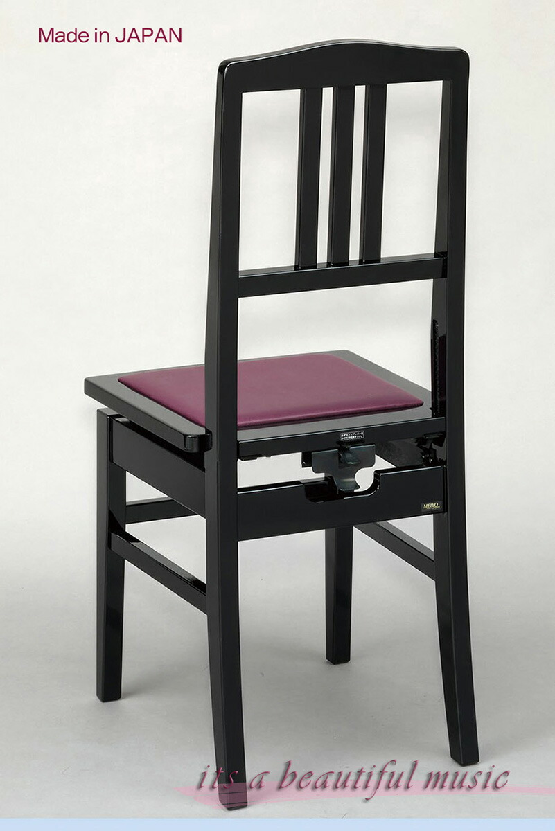 楽天市場】【its】昔からの定番！日本製背付きピアノ椅子（トムソン