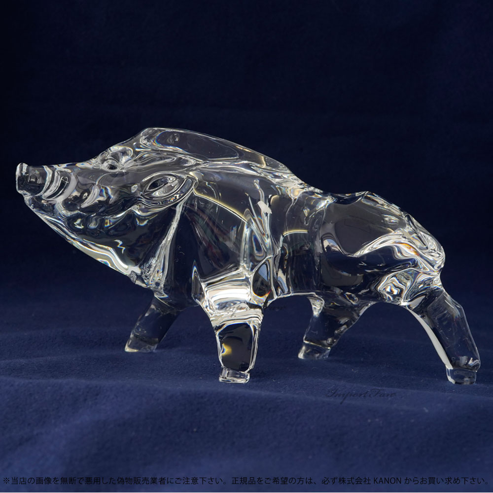 楽天市場】バカラ クリスタル 干支 亥 イノシシ 猪 クリア 2812399