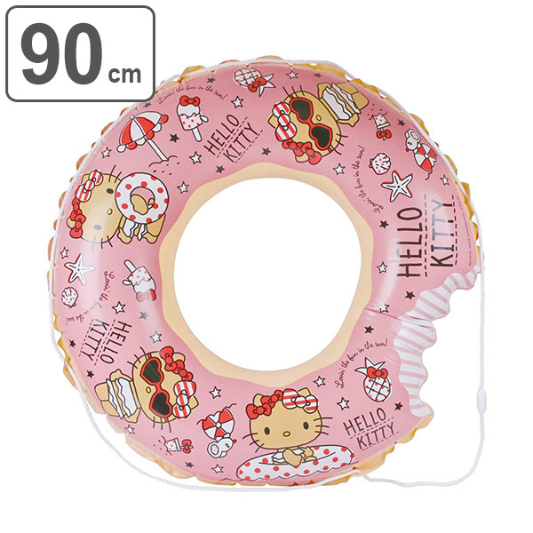 楽天市場】浮き輪 ハローキティ 90cm ドーナツ （ うきわ フロート