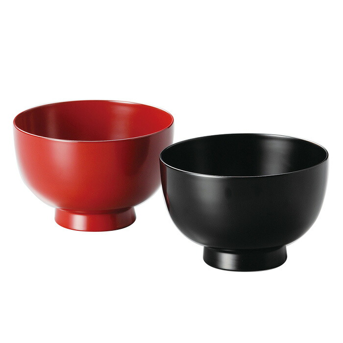 楽天市場】夫婦椀 夫婦どんぶり（大）黒・朱 2客セット 漆塗り 12