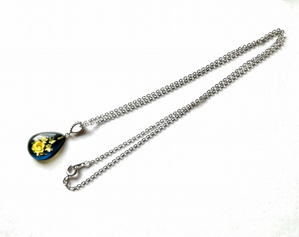 楽天市場】琥珀ネックレス 琥珀インタリオ ペンダント 蝶 カメオ お花