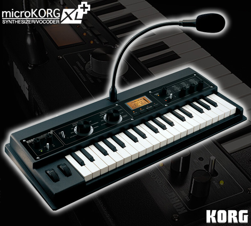 楽天市場】KORG microKORG XL+ 《シンセサイザー/ボコーダー》【送料
