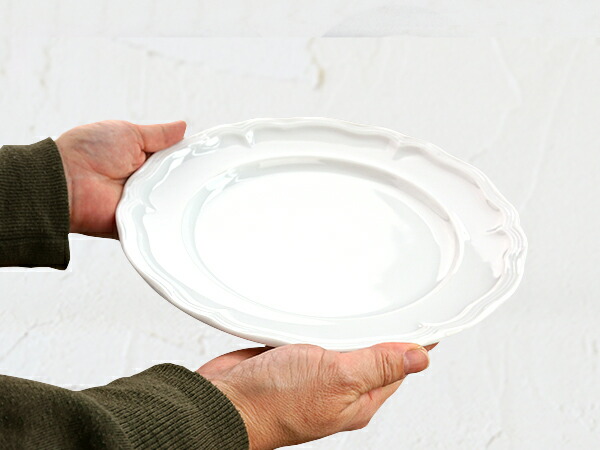 楽天市場】4色から選べます 大皿 23cm クリスタ リム ミート皿