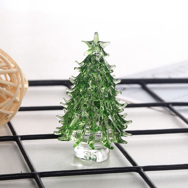 楽天市場】ガラス クリア 卓上 ミニツリー 小さめ クリスマスツリー