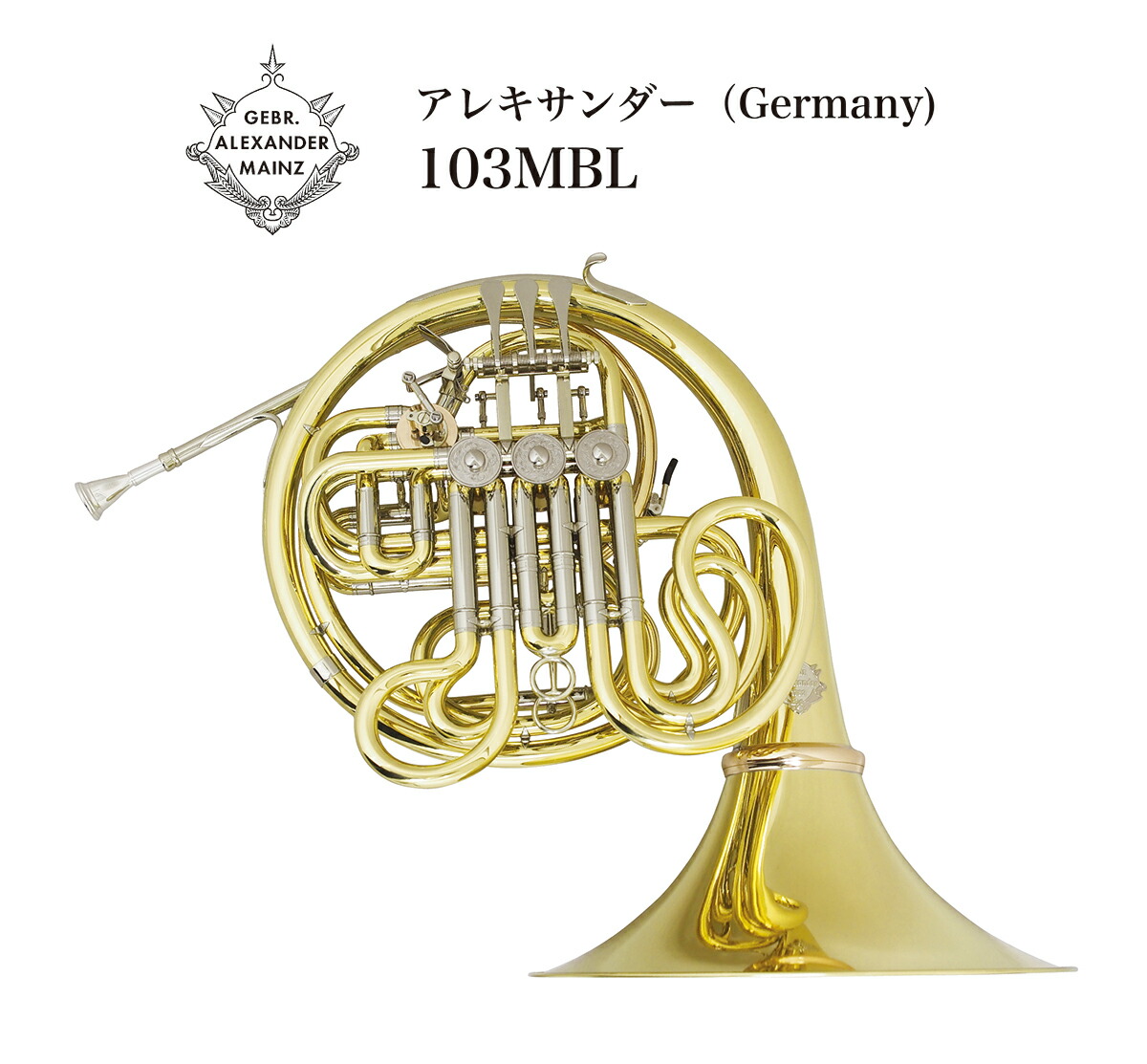 楽天市場】フレンチホルン（フルダブル）Alexander（アレキサンダー