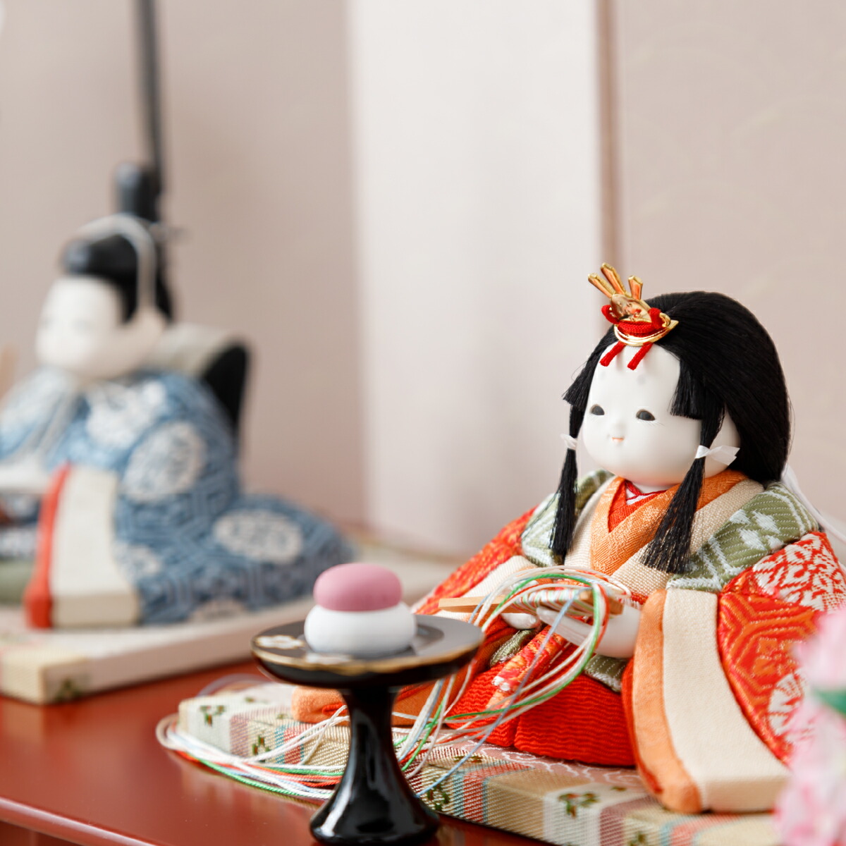 楽天市場】【2/20マラソンP最大15倍】 雛人形 木目込み 福(ふく) 幸一